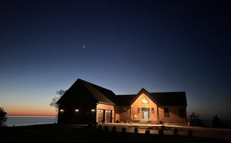 Sunrise on Lake Huron